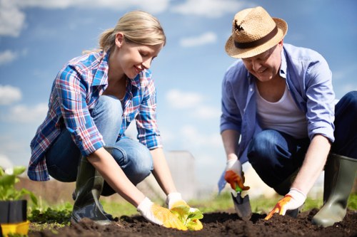 Large property landscaping quote discussion with volume-based pricing